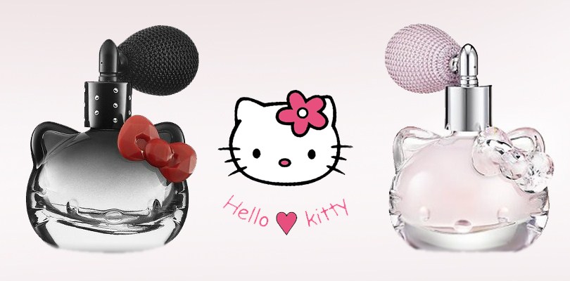 Colonia con atomizador hello kitty